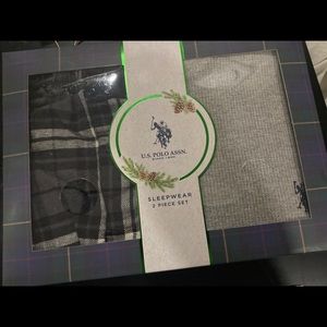 Two Piece Polo Pajama Set